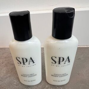 NWT St Julien Luxury Hotel Canyon Mint Body Lotion
